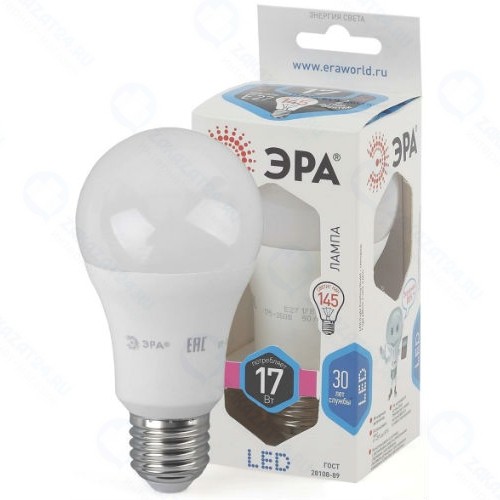 Светодиодная лампа ЭРА LED A60-17W-840-E27