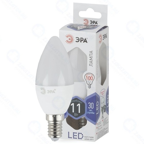 Светодиодная лампа ЭРА LED B35-11W-860-E14