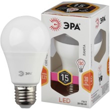 Светодиодная лампа ЭРА LED smd A60-15W-827-E27 Светодиодная лампа ЭРА LED smd A60-15W-827-E27