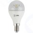 Светодиодная лампа ЭРА LED smd P45-7w-827-E14-Clear