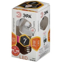 Светодиодная лампа ЭРА LED smd P45-7w-827-E27-Clear Светодиодная лампа ЭРА LED smd P45-7w-827-E27-Clear