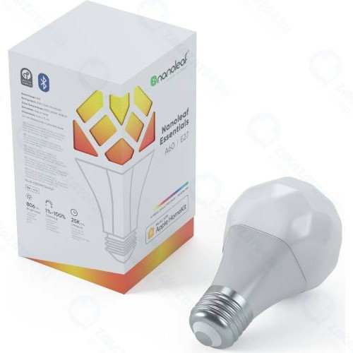 Умная лампа Nanoleaf Essentials Smart A19 Bulb (NL45-0800WT240E27)