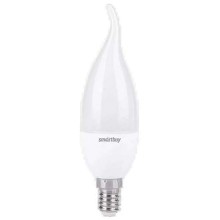 Светодиодная лампа Smartbuy C37-9,5W/4000/E14 (SBL-C37Can-9_5-40K-E14) Светодиодная лампа Smartbuy C37-9,5W/4000/E14 (SBL-C37Can-9_5-40K-E14)