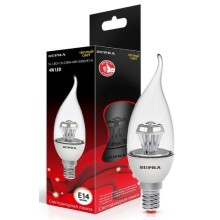 Светодиодная лампа Supra SL-LED-CR-CNW-4W-3000-E14 Светодиодная лампа Supra SL-LED-CR-CNW-4W-3000-E14