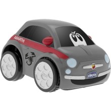 Машинка Chicco Turbo Touch Fiat 500 Abarth, серая (00007331000000)