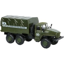 Инерционная машинка Playsmart Автопарк: Грузовик, 19,5х11х8 см (Р41437)