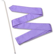 Лента гимнастическая с палочкой Indigo 50 см, 4 м, сиреневая (СЕ4) Лента гимнастическая с палочкой Indigo 50 см, 4 м, сиреневая (СЕ4)