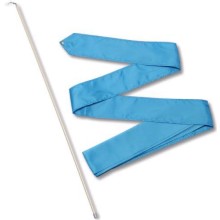 Лента гимнастическая с палочкой Indigo 50 см, 4 м, голубая (СЕ4) Лента гимнастическая с палочкой Indigo 50 см, 4 м, голубая (СЕ4)