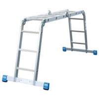 Лестница-трансформер Krause Stablio, шарнирная 4х3 ступени (123510)