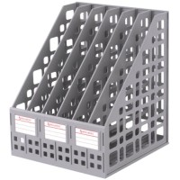 Лоток вертикальный для бумаг Brauberg Maxi Plus, 6 отделений (237016)