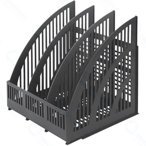 Лоток вертикальный для бумаг Brauberg Energy, 3 отделения (237017)