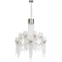 Люстра потолочная Chiaro Лотос в водопаде 28x3W LED (625010228)