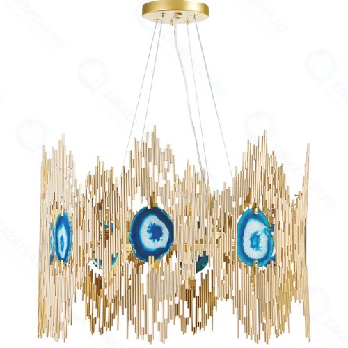 Люстра потолочная DELIGHT-COLLECTION 9275P-6 Gold Boho