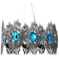 Люстра потолочная DELIGHT-COLLECTION 9275P-8A Black Boho