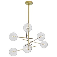 Люстра потолочная DELIGHT-COLLECTION 9307P-6A Gold Globe Mobile Люстра потолочная DELIGHT-COLLECTION 9307P-6A Gold Globe Mobile