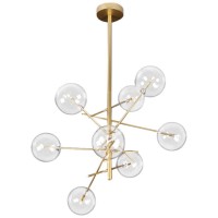 Люстра потолочная DELIGHT-COLLECTION 9307P-8 Gold Globe Mobile