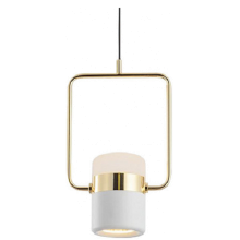 Светильник потолочный DELIGHT-COLLECTION 9926P/1 White/Gold
