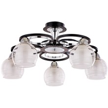 Светильник потолочный Arte Lamp Ginevra (A1604PL-5BK) Светильник потолочный Arte Lamp Ginevra (A1604PL-5BK)