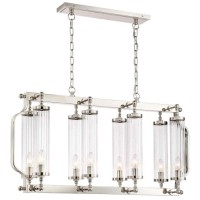 Люстра потолочная DELIGHT-COLLECTION BC404-8 Nickel Regis