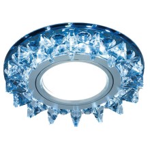 Светильник потолочный Gauss Backlight BL036 Led 4100K, черный/кристалл/хром Светильник потолочный Gauss Backlight BL036 Led 4100K, черный/кристалл/хром