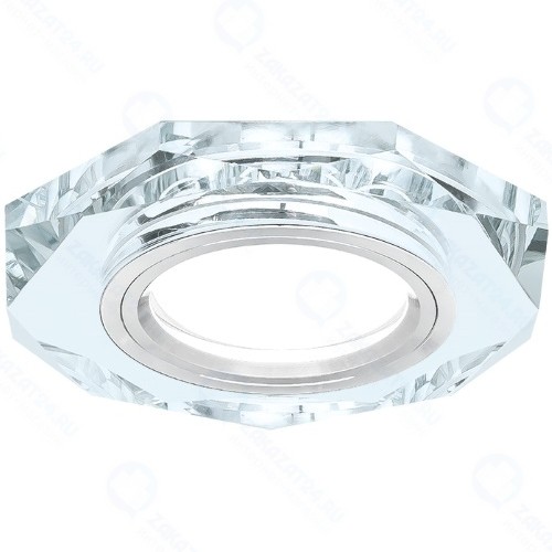 Светильник потолочный Gauss Backlight BL054 Led 4100K, кристалл/хром