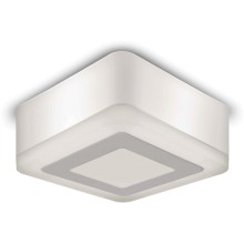 Накладной светодиодный светильник Gauss Backlight BL220, квадратный, акрил, 3+3W, 3000K, 105mm Накладной светодиодный светильник Gauss Backlight BL220, квадратный, акрил, 3+3W, 3000K, 105mm