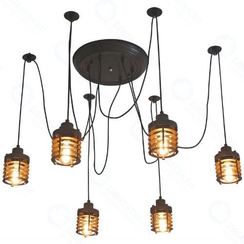 Светильник потолочный GRAMERCY CH068-6 Spiro