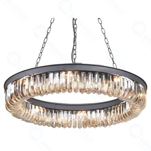 Светильник потолочный DELIGHT-COLLECTION Crystal KR0295P-8 Black