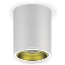 Накладной светодиодный светильник Gauss HD010 12W 3000K 79x100mm, 900lm, белый/золотистый