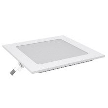 Светодиодный встраиваемый светильник Gauss IP20 12W 4100K, квадратный, белый Светодиодный встраиваемый светильник Gauss IP20 12W 4100K, квадратный, белый