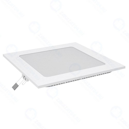 Светодиодный встраиваемый светильник Gauss IP20 12W 4100K, квадратный, белый