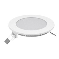 Светодиодный встраиваемый светильник Gauss IP20 6W 2700K, круглый, белый