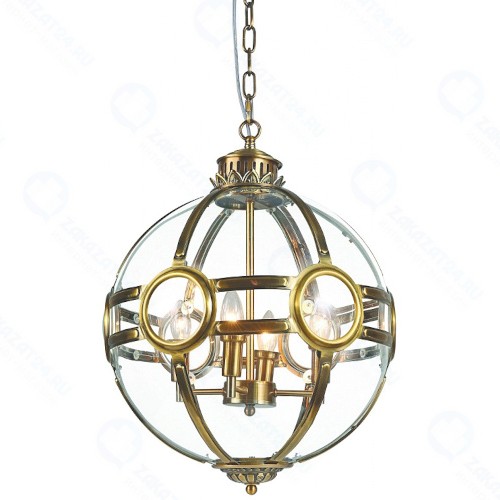 Люстра потолочная DELIGHT-COLLECTION KG0516P-4 Antique Brass
