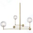 Люстра потолочная DELIGHT-COLLECTION KG0835P-3 Brass Globe Mobile