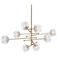 Люстра потолочная DELIGHT-COLLECTION KG0835P-8 Brass Globe Mobile