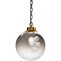 Светильник потолочный DELIGHT-COLLECTION KG1148P Brass/Smoky