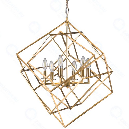 Люстра потолочная DELIGHT-COLLECTION KM0282P-6 Brass Matrix