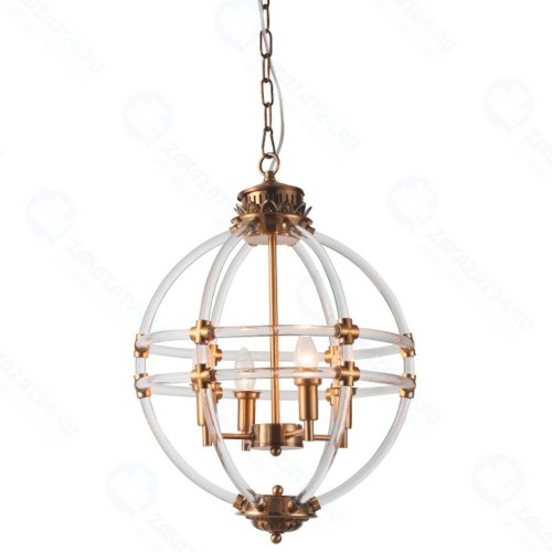 Люстра потолочная DELIGHT-COLLECTION KM0766P-4 Brass Impero