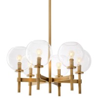 Люстра потолочная DELIGHT-COLLECTION KM1106P-6 Brass Jade