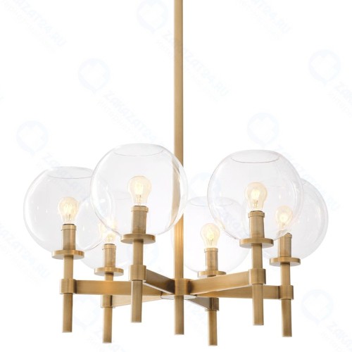 Люстра потолочная DELIGHT-COLLECTION KM1106P-6 Brass Jade