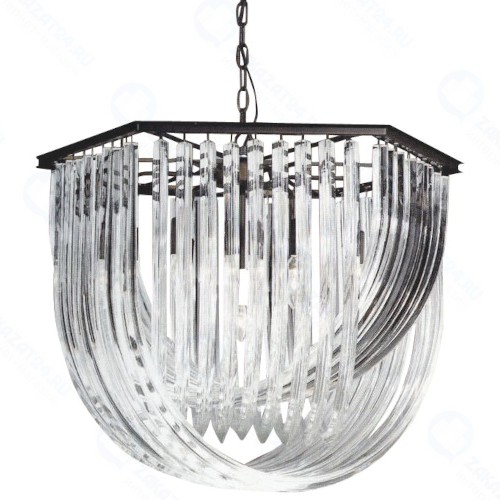 Люстра потолочная DELIGHT-COLLECTION KR0116P-7L Black Murano