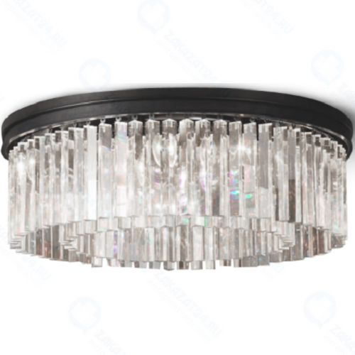 Светильник потолочный DELIGHT-COLLECTION KR0387C-10B/P Bl/Clear Odeon