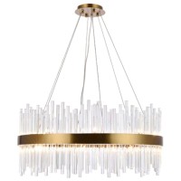 Люстра потолочная DELIGHT-COLLECTION KR1209P-12 Brass