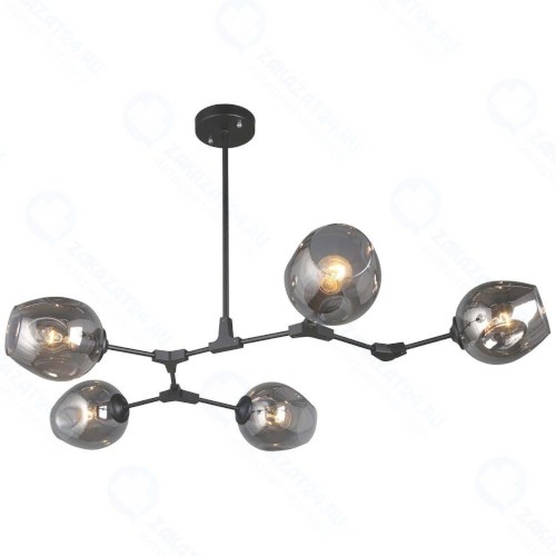 Люстра потолочная GRAMERCY Kimber CH309-5-ABG