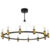 Люстра потолочная DELIGHT-COLLECTION MD18001040-12A Black/Gold