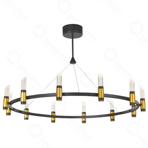 Люстра потолочная DELIGHT-COLLECTION MD18001040-12A Black/Gold