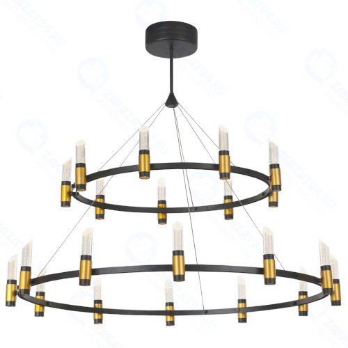 Люстра потолочная DELIGHT-COLLECTION MD18001040-21A Black/Gold