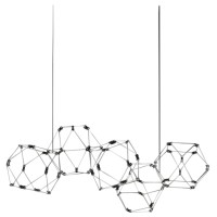 Люстра потолочная DELIGHT-COLLECTION MD18001068-5A Nickel Lucciola