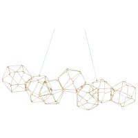 Люстра потолочная DELIGHT-COLLECTION MD18001068-7A Copper Lucciola