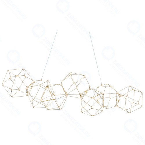 Люстра потолочная DELIGHT-COLLECTION MD18001068-7A Copper Lucciola